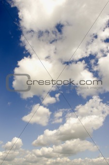 summer clouds background