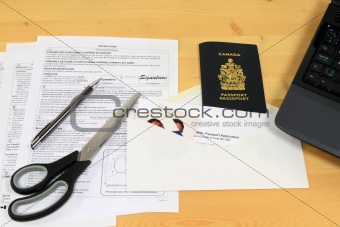 Canadian Passport Renewal by mail. 
