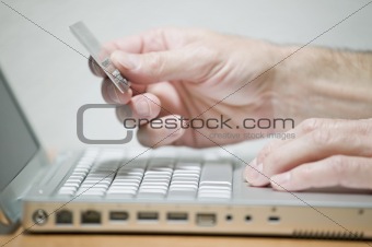 Using credit card online