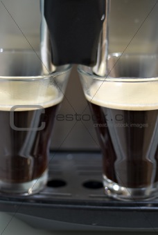 Double espresso shots