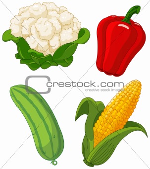 Set of vegetables2