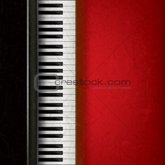 abstract music background with piano