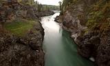 Buckley River Gorge at Moricetown in British Columbia