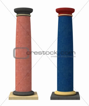 Classics colred columns