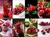 Cherry collage