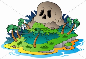 Pirate skull island