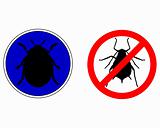 Aphid ladybird traffic signs