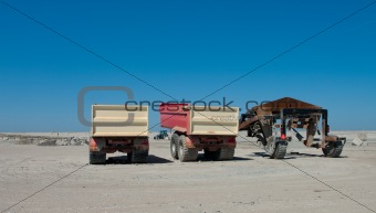 sand trucks