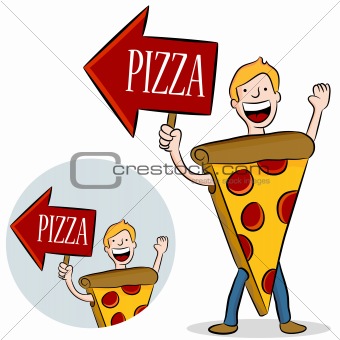 Pizza Costume Promotion