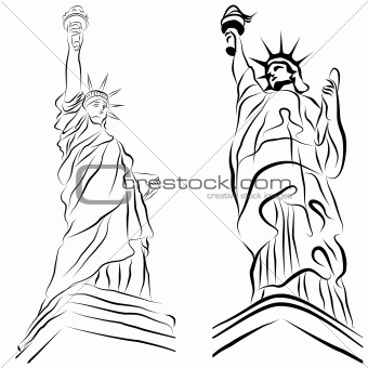 Statue of Liberty Drawings