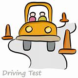 Driving Test Drawing