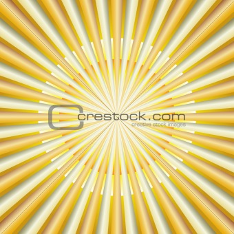 Abstract sun rays