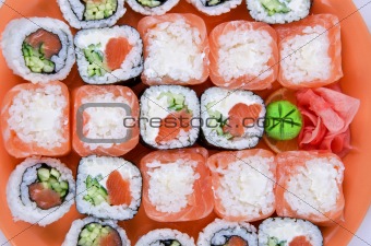 the sushi