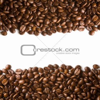 Coffee beans stripes