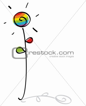 funny gay flower
