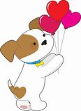 Cute Puppy Balloons