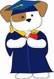 Cute Puppy Graduation