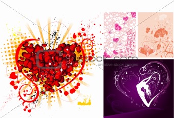 Love Design Background - Vector File