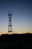 Radio towers at twin peaks