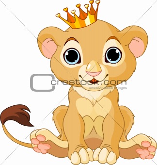 Lion king cub