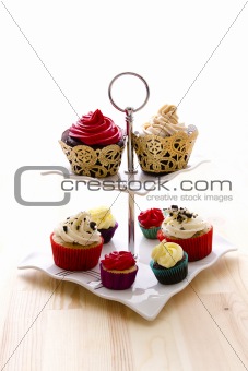 Sample of cupcakes