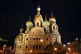 Saint-Petersburg, Russia, church "spas na krovi"