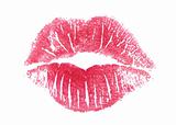 Lipstick Kiss - Photo Object