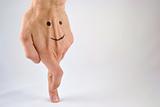 hand in the form of man - Smiley
