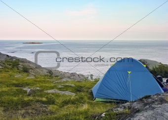 Lofoten camping site