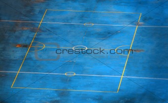empty sports court