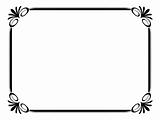 simple ornamental decorative frame
