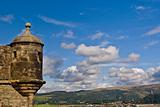 View of Stirling from the castle