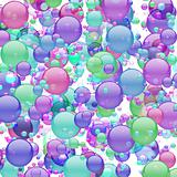 Pastel Bubble Explosion