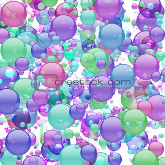 Pastel Bubble Explosion