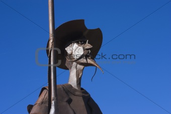 Quixote in metal