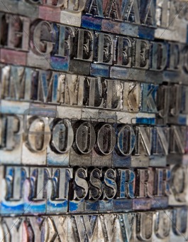 Letterpress Type Blocks