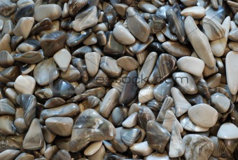 grey pebbles