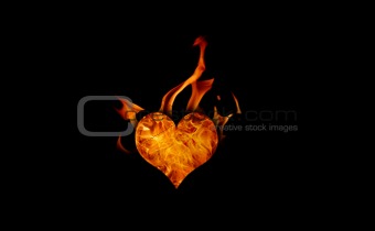 burning heart
