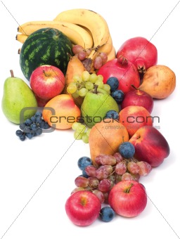 fresh and ripe fruits