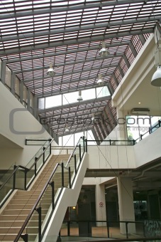 Staircase and skylight