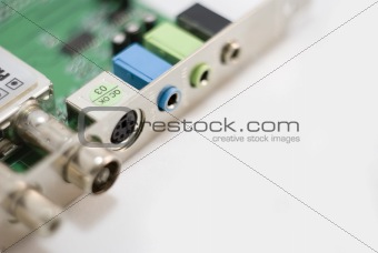 Circuit board with connectors