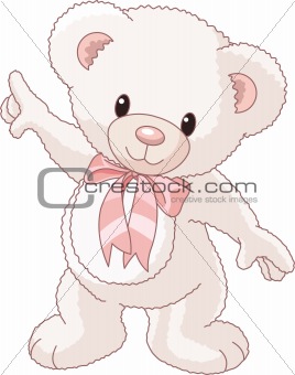 Teddy Bear pointing