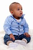 Adorable African American baby 