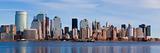New York - panoramic view of Manhattan skyline