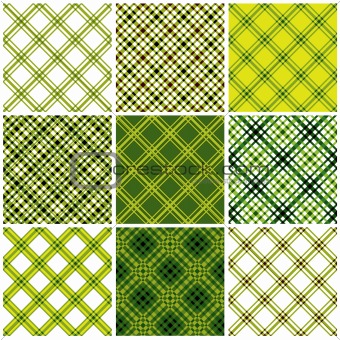 Classic textile seamless patterns.