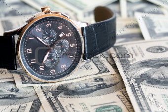 Wristwatch And Money