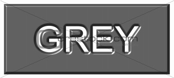 3d Grey Badge
