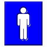 3D Male Sign
