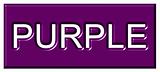 3d Purple Badge