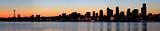Seattle Skyline and Puget Sound at Sunrise